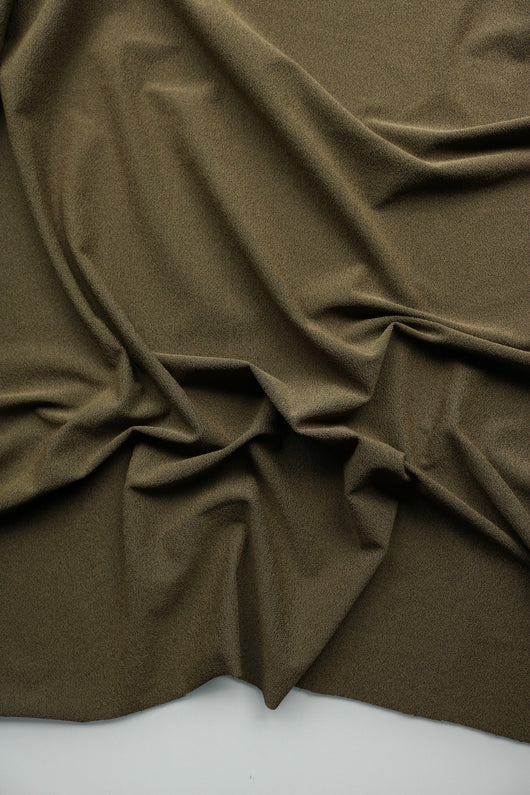 Sepia Pulse Moisture Wicking Textured Poly Spandex