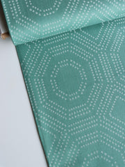 Load image into Gallery viewer, Eucalyptus Octagons | Wishwell Loire Valley Jacquards | Robert Kaufman