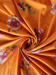 Load image into Gallery viewer, Gwen Floral on Turmeric French Terry