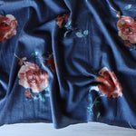 Load image into Gallery viewer, Gwen Floral on Denim French Terry
