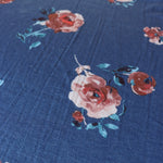 Load image into Gallery viewer, Gwen Floral on Denim French Terry
