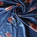 Load image into Gallery viewer, Gwen Floral on Denim French Terry
