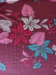 Load image into Gallery viewer, Estelle Floral on Mauve French Terry