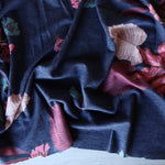 Load image into Gallery viewer, Estelle Floral on Navy French Terry
