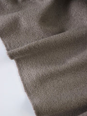 Load image into Gallery viewer, Grey Taupe Wool Boucle/French Terry Knit | By The Half Yard