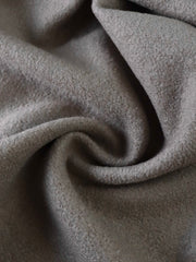 Load image into Gallery viewer, Grey Taupe Wool Boucle/French Terry Knit | By The Half Yard