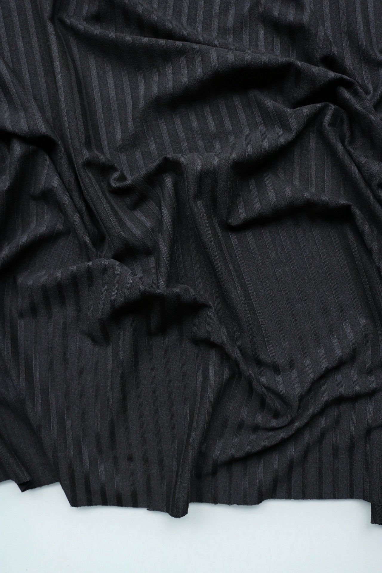 7oz/60 Black Polyester Moisture Wicking Fabric