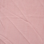 Load image into Gallery viewer, Peachy Pink &amp; Ivory Vertical Stripe Ghost Crepe
