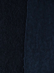 Load image into Gallery viewer, Darkest Navy Wool Boucle/French Terry Knit | By The Half Yard