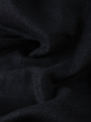 Load image into Gallery viewer, Black Wool Boucle/French Terry Knit | By The Half Yard