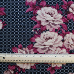 Load image into Gallery viewer, Taupe Floral Cleo Double Brushed Poly
