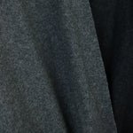 Load image into Gallery viewer, 2 Toned Charcoal &amp; Heather Gray Oslo Double Knit Wool | By The Half Yard
