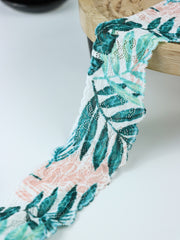 Load image into Gallery viewer, Palm Paradise 2.25&quot; Wide Stretch Lace
