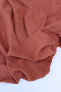 Nutmeg Versailles Brushed Hacci Sweater Knit