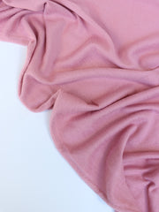 Load image into Gallery viewer, Rosey Mauve Versailles Brushed Hacci Sweater Knit
