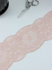 Load image into Gallery viewer, Peach Whip 3&quot; Wide Stretch Lace
