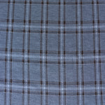 Load image into Gallery viewer, Black &amp; Chestnut Plaid Yarn Dyed Jacquard Knit
