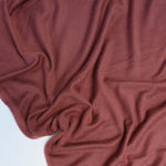 Load image into Gallery viewer, Teddy Bear Brown Versailles Brushed Hacci Sweater Knit
