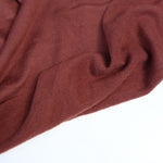 Load image into Gallery viewer, Teddy Bear Brown Versailles Brushed Hacci Sweater Knit
