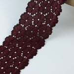 Load image into Gallery viewer, Merlot 2.5&quot; Wide Stretch Lace

