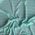 Load image into Gallery viewer, Tiffany Texture Stripe Hacci Sweater Knit W/ Lurex
