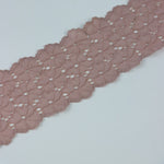 Load image into Gallery viewer, Mauve Mist 2.5&quot; Wide Stretch Lace

