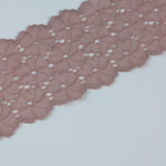Load image into Gallery viewer, Mauve Mist 2.5&quot; Wide Stretch Lace
