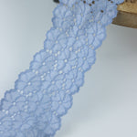Load image into Gallery viewer, Powder Blue 2.5&quot; Wide Stretch Lace
