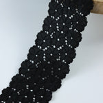 Load image into Gallery viewer, Black 2.5&quot; Wide Stretch Lace
