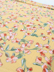 Load image into Gallery viewer, Willow on Yellow Yummy 8x3 Rib Knit