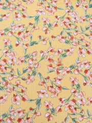 Load image into Gallery viewer, Willow on Yellow Yummy 8x3 Rib Knit