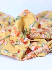 Load image into Gallery viewer, Willow on Yellow Yummy 8x3 Rib Knit