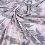 Load image into Gallery viewer, Stone/Khaki/Moss/Sand Camo Yummy 4x2 Rib Knit
