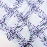 Load image into Gallery viewer, Blue/Navy Plaid Yummy 2x1 Rib Knit
