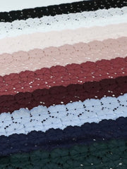 Load image into Gallery viewer, Navy 2.5&quot; Wide Stretch Lace
