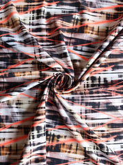 Load image into Gallery viewer, Electric Orange Diode Premium Select Athletic Nylon/Spandex
