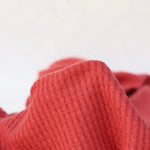 Load image into Gallery viewer, Rust Brushed Waffle Sweater Knit

