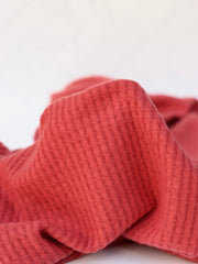 Load image into Gallery viewer, Rust Brushed Waffle Sweater Knit