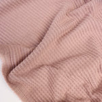 Load image into Gallery viewer, Taupe Brushed Waffle Sweater Knit

