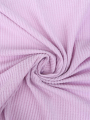 Load image into Gallery viewer, Lavender Brushed Waffle Sweater Knit
