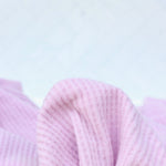 Load image into Gallery viewer, Lavender Brushed Waffle Sweater Knit
