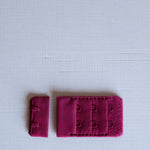 Load image into Gallery viewer, Wine Plush Back Satin Strap, Picot Elastic &amp; Closures
