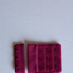 Load image into Gallery viewer, Wine Plush Back Satin Strap, Picot Elastic &amp; Closures
