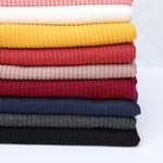 Load image into Gallery viewer, Taupe Brushed Waffle Sweater Knit
