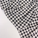 Load image into Gallery viewer, Ivory &amp; Black Mini Gingham ITY
