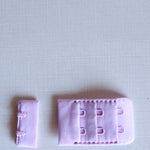 Load image into Gallery viewer, Lilac Plush Back Satin Strap, Scallop Elastic &amp; Closures
