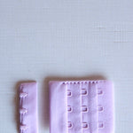 Load image into Gallery viewer, Lilac Plush Back Satin Strap, Scallop Elastic &amp; Closures
