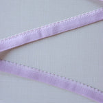 Load image into Gallery viewer, Lilac Plush Back Satin Strap, Scallop Elastic &amp; Closures
