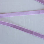 Load image into Gallery viewer, Lilac Plush Back Satin Strap, Scallop Elastic &amp; Closures

