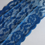 Load image into Gallery viewer, Bright Cobalt 9&quot; Wide Stretch Lace
